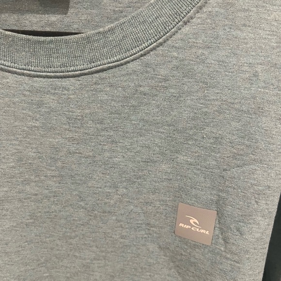 Rip Curl Vaporcool Crew Sweater - Mineral Blue Marle / SIZE L - Picture 4 of 6